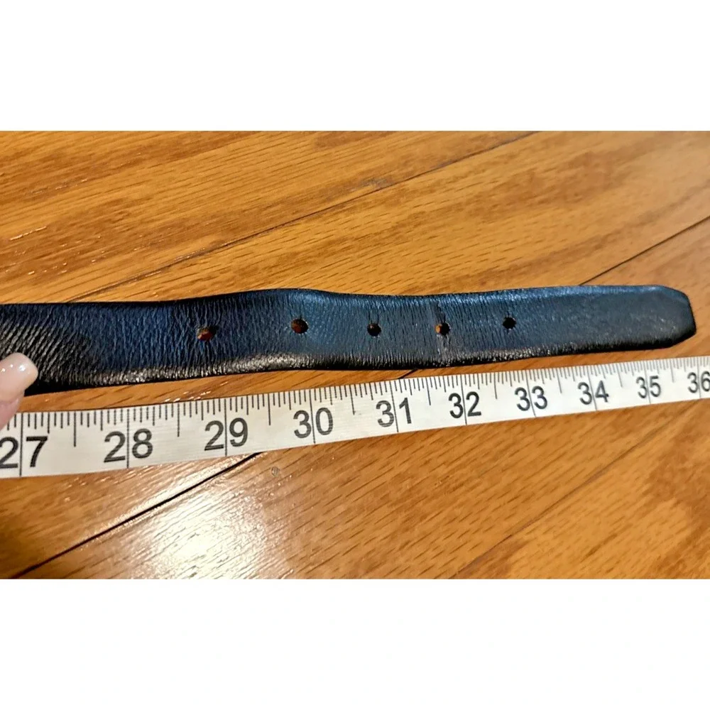 VTG Men Yves Saint Laurent Belt Black 1
